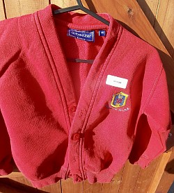 Item Name: G4-5 008 Description: School Cardigan Condition: Good Size: 26” Price: 50p