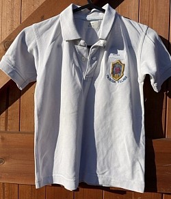 Item Name: B4-5 033 Description: White School PE T-Shirt Condition: Good Size: 26” Price: £1.50