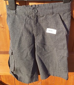 Item Name: G4-5 022 Description: Grey Shorts Condition: Good Size: Aged 4-5 Price: 50p