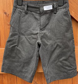 Item Name: B7-8 004 Description: Grey M&S Shorts Condition: Good Size: Aged 8 Price: 50p