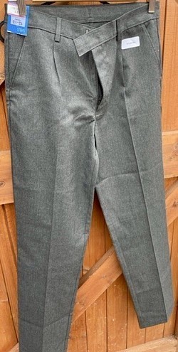Item Name: B11-12 002 Description: Grey M&S Trousers Condition: Good Size: Aged 12-13 Price: 50p