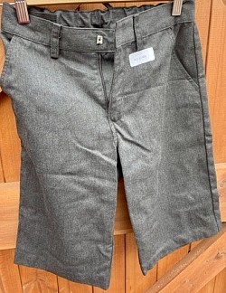 Item Name: B11-12 003 Description: Grey Shorts Condition: Good Size: Aged 12-13 Price: £1.50