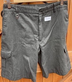 Item Name: B11-12 005 Description: Grey Shorts Condition: Good Size: Aged 12-13 Price: 50p