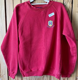 Item Name: B9-10 039 Description: Red School Jumper Condition: Good Size: S Price: £2.50